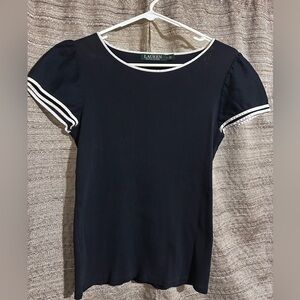 Ralph Lauren Cap Sleeve Top